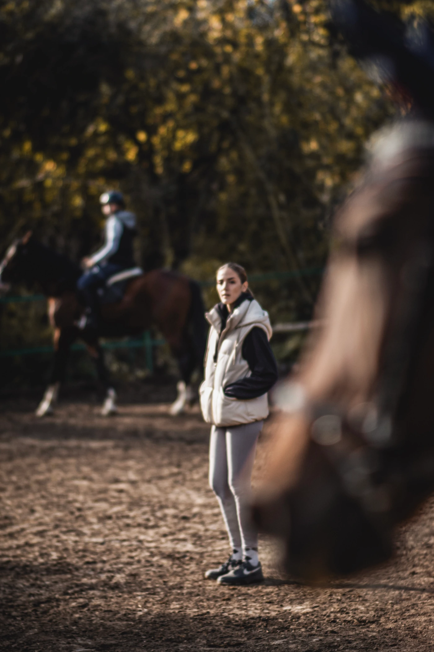 Réka oktatás közben